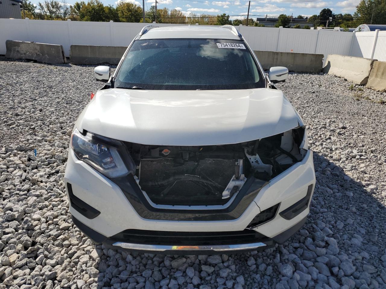 2017 Nissan Rogue VIN KNMAT2MT4HP535668 Copart auction photo, front end / undercarriage damage thumbnail 5