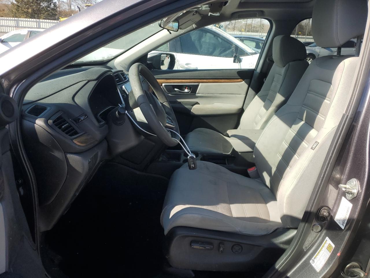 2018 Honda CR-V VIN 7FARW1H53JE024277 Copart auction photo, front end / side damage thumbnail 7