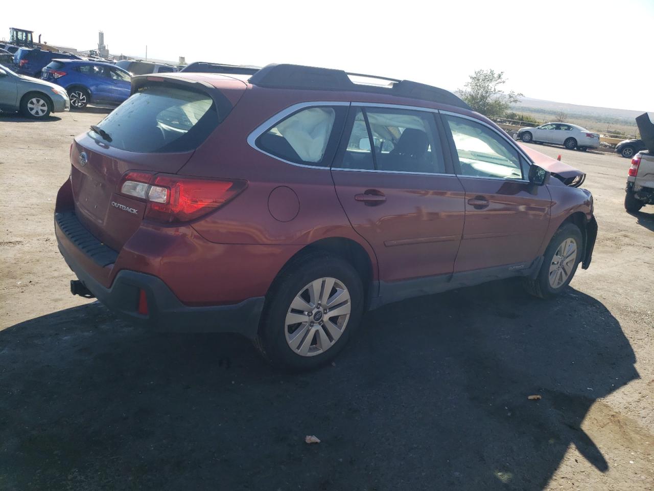 2018 Subaru Outback VIN 4S4BSAAC6J3260576 Copart auction photo, front end damage thumbnail 3