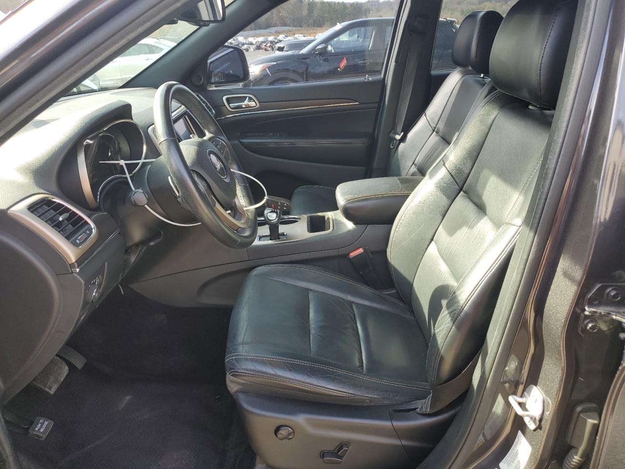 2015 Jeep Grand Cherokee VIN 1C4RJEBG1FC230990 Copart auction photo, front end / side damage thumbnail 7