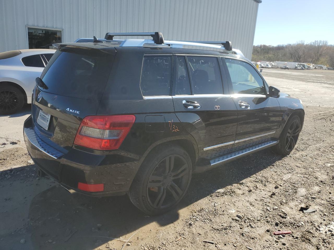 2012 Mercedes-Benz GLK-klasse VIN WDCGG8HB6CF789118 Copart auction photo, side damage thumbnail 3