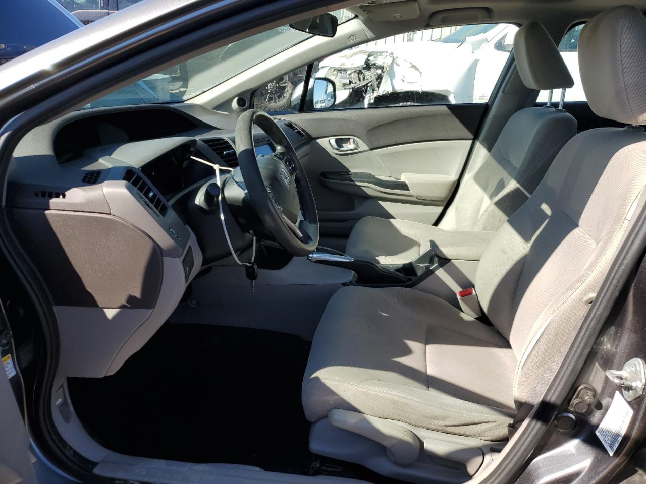 2012 Honda Civic VIN 19XFB2F8XCE038277 Copart auction photo, side / undercarriage damage thumbnail 7