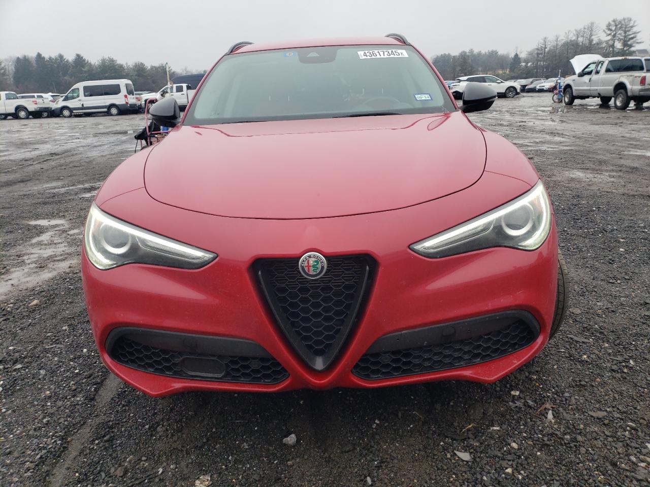 2021 Alfa Romeo Stelvio VIN ZASPAJAN5M7D18146 Copart auction photo, rear end / minor dent/scratches damage thumbnail 5
