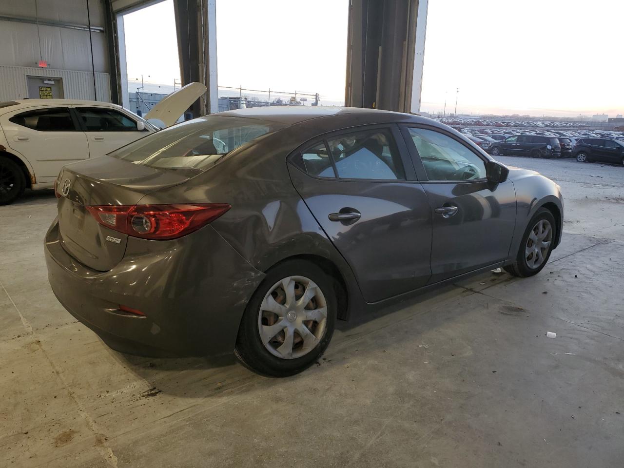 2015 Mazda 3 VIN JM1BM1T74F1231241 Copart auction photo, rear end damage thumbnail 3