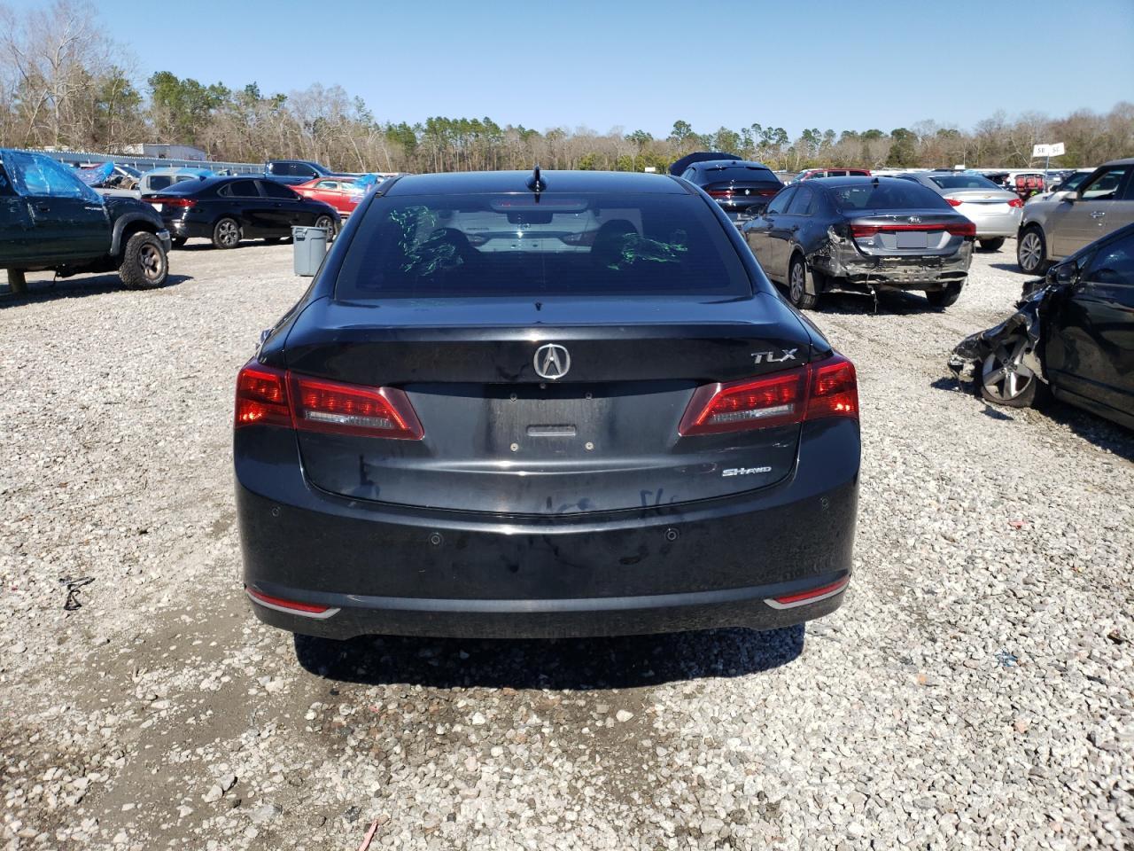 2015 Acura TLX VIN 19UUB3F76FA009789 Copart auction photo, side / minor dent/scratches damage thumbnail 6