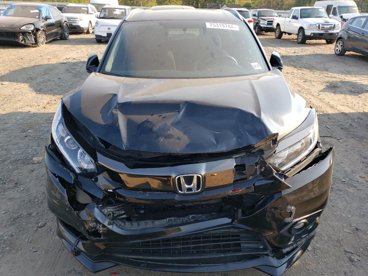 2022 Honda HR-V VIN 3CZRU6H16NM724382 Copart auction photo, front end / rear end damage thumbnail 5