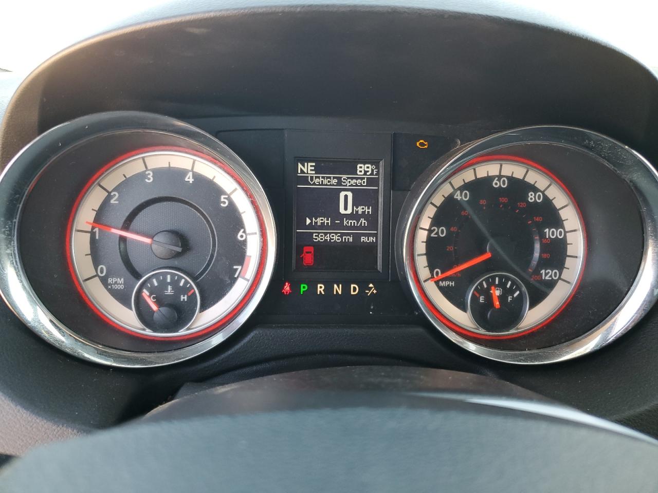 2019 Dodge Caravan VIN 2C4RDGEG0KR536448 Copart auction photo, water/flood damage thumbnail 9