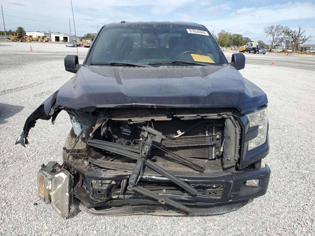 2016 Ford F-150 VIN 1FTEW1CP9GFD11100 Copart auction photo, front end damage thumbnail 5