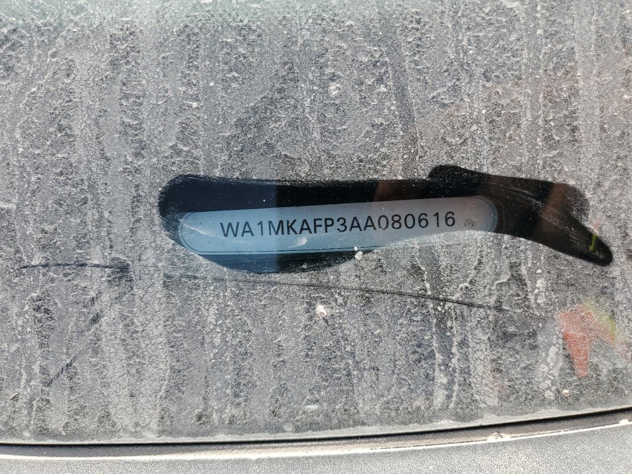 2010 Audi Q5 VIN WA1MKAFP3AA080616 Copart auction photo, water/flood damage thumbnail 13