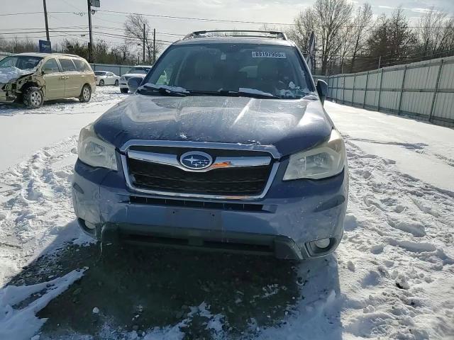 2014 Subaru Forester VIN JF2SJAPC9EH551078 Copart auction photo, rear end damage thumbnail 11