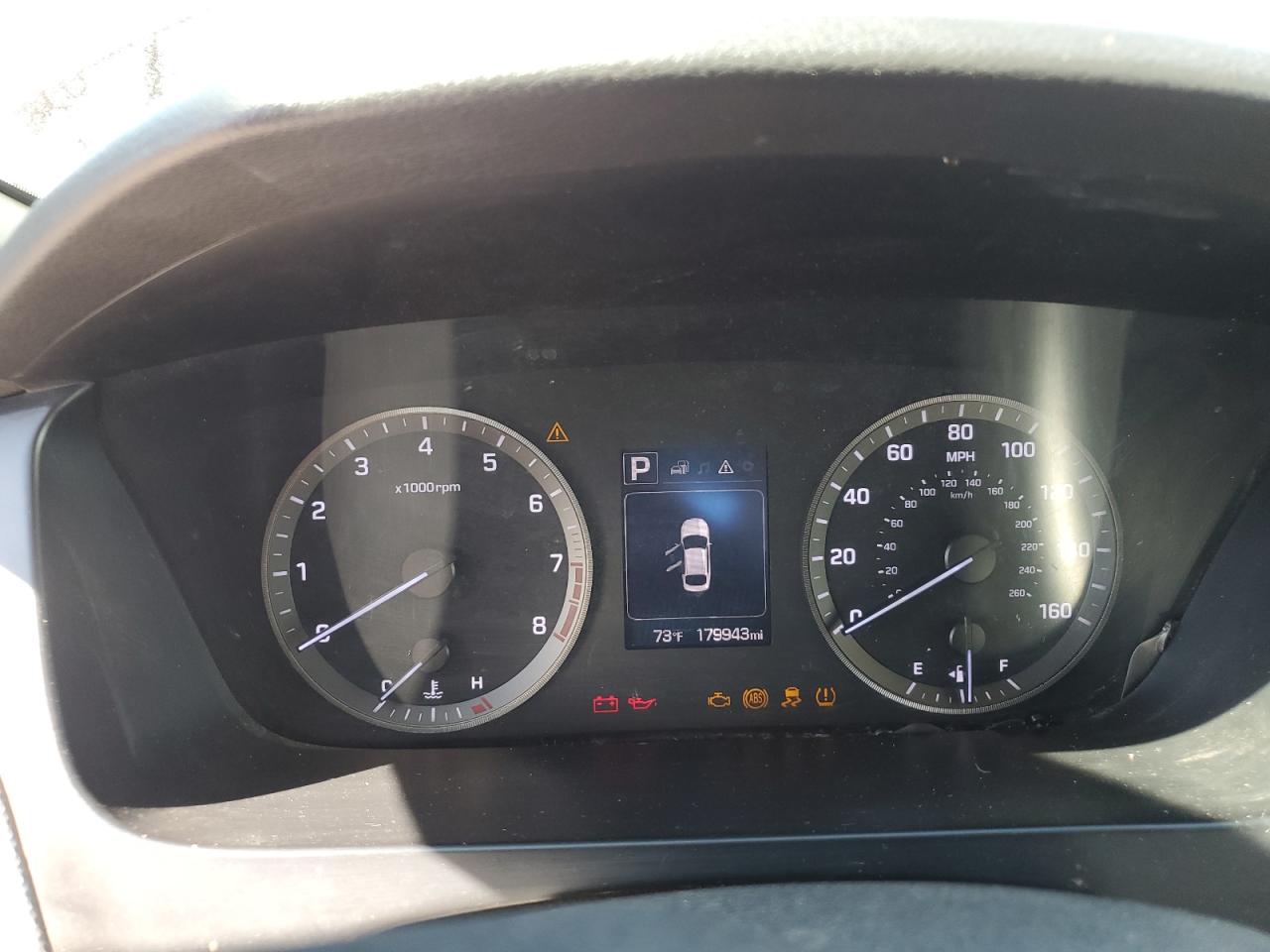 2015 Hyundai Sonata VIN 5NPE24AFXFH123052 Copart auction photo, mechanical / rear end damage thumbnail 9