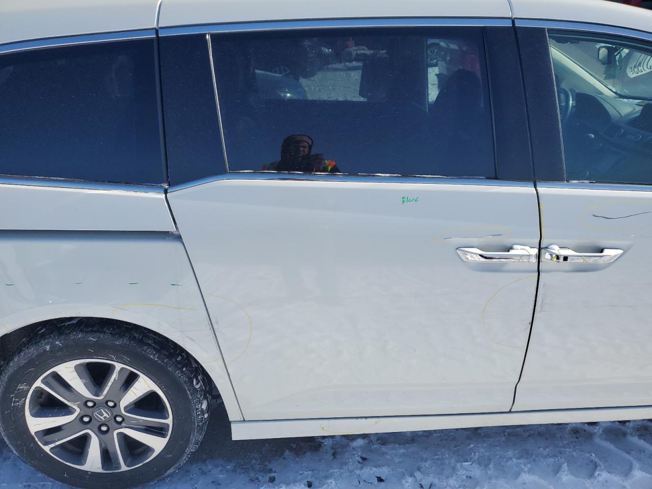 2015 Honda Odyssey VIN 5FNRL5H91FB098996 Copart auction photo, side damage thumbnail 11
