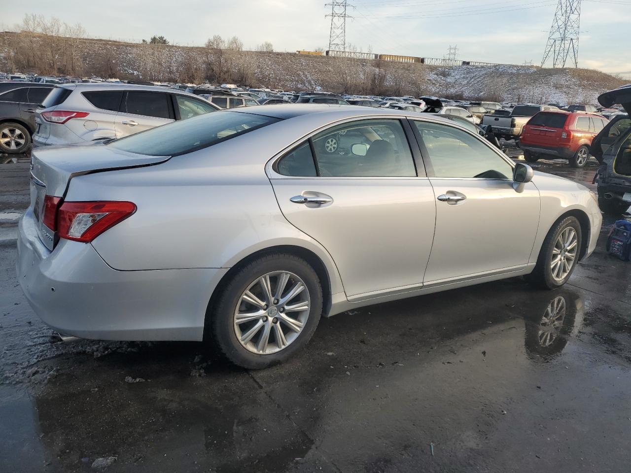 2008 Lexus ES VIN JTHBJ46G682186952 Copart auction photo, rear end / side damage thumbnail 3
