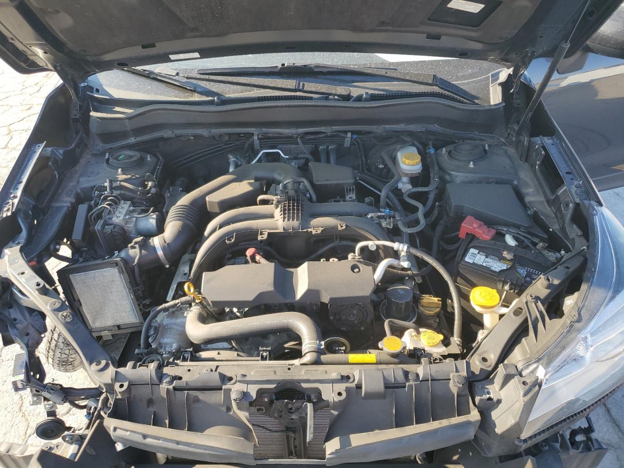 2017 Subaru Forester VIN JF2SJAGC1HH537969 Copart auction photo, front end / undercarriage damage thumbnail 12
