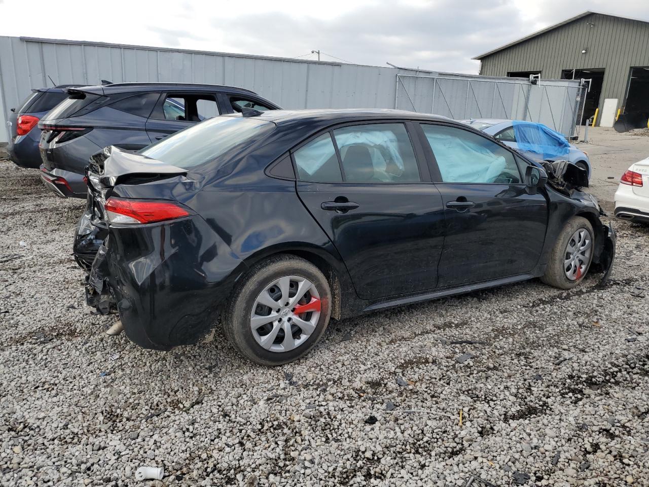 2021 Toyota Corolla VIN 5YFEPMAE3MP210381 Copart auction photo, all over damage thumbnail 3