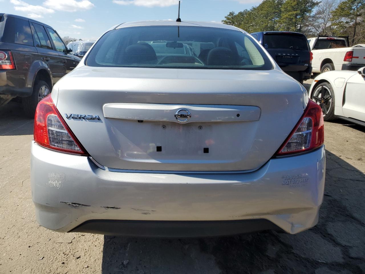 2019 Nissan Versa VIN 3N1CN7AP2KL812895 Copart auction photo, front end damage thumbnail 6