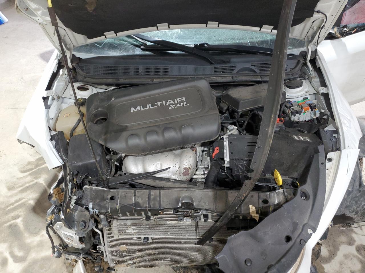 2015 Dodge Dart VIN 1C3CDFBB3FD406668 Copart auction photo, rollover damage thumbnail 11