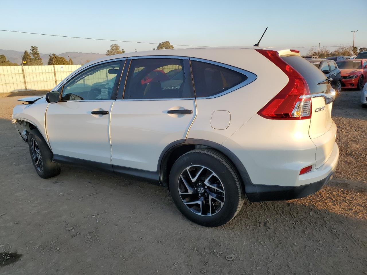2016 Honda CR-V VIN 5J6RM3H40GL018439 Copart auction photo, front end / side damage thumbnail 2