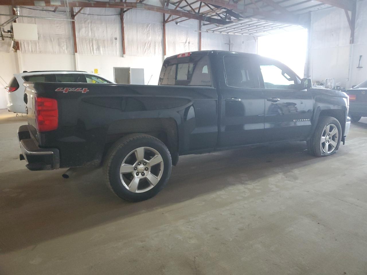 2014 Chevrolet Silverado VIN 1GCVKREC6EZ344264 Copart auction photo, front end / undercarriage damage thumbnail 3