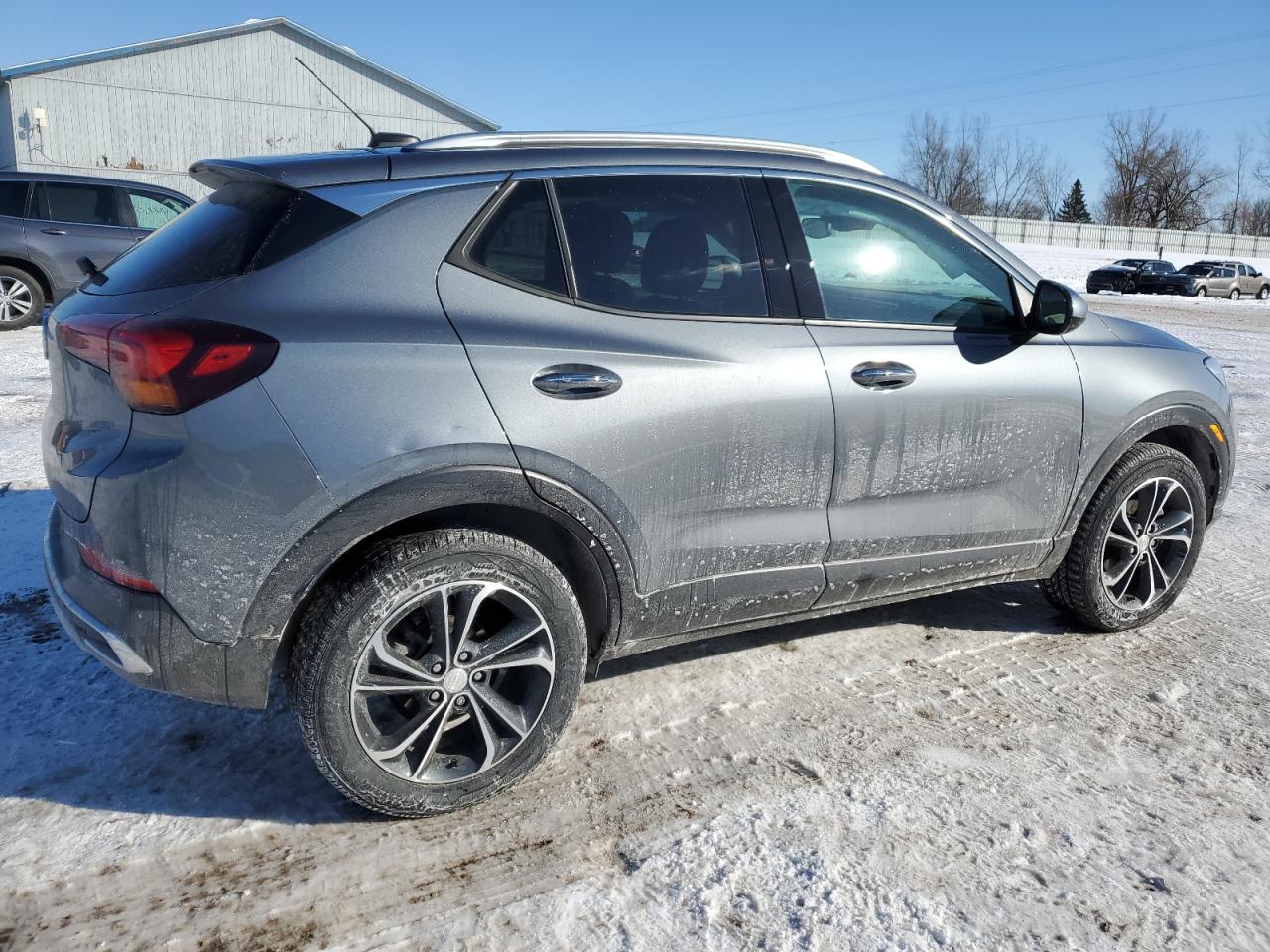 2021 Buick Encore VIN KL4MMGSL9MB161408 Copart auction photo, rear end damage thumbnail 3