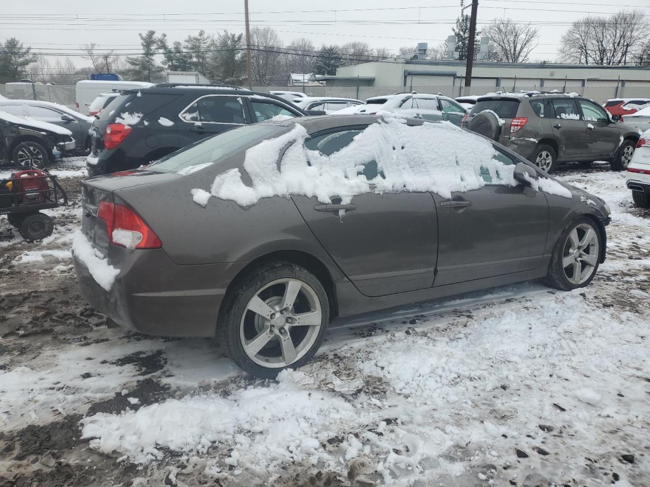2010 Honda Civic VIN 19XFA1F53AE030697 Copart auction photo, front end damage thumbnail 3