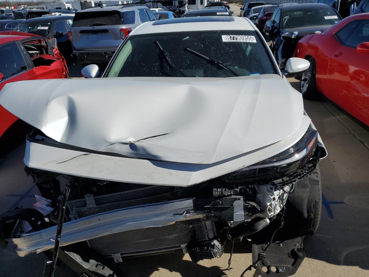2024 Honda Accord VIN 1HGCY1F38RA035097 Copart auction photo, front end damage thumbnail 5