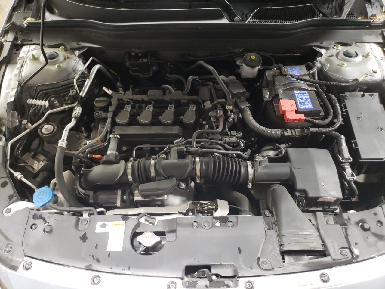 2022 Honda Accord VIN 1HGCV1F48NA025181 Copart auction photo, side / rear end damage thumbnail 11