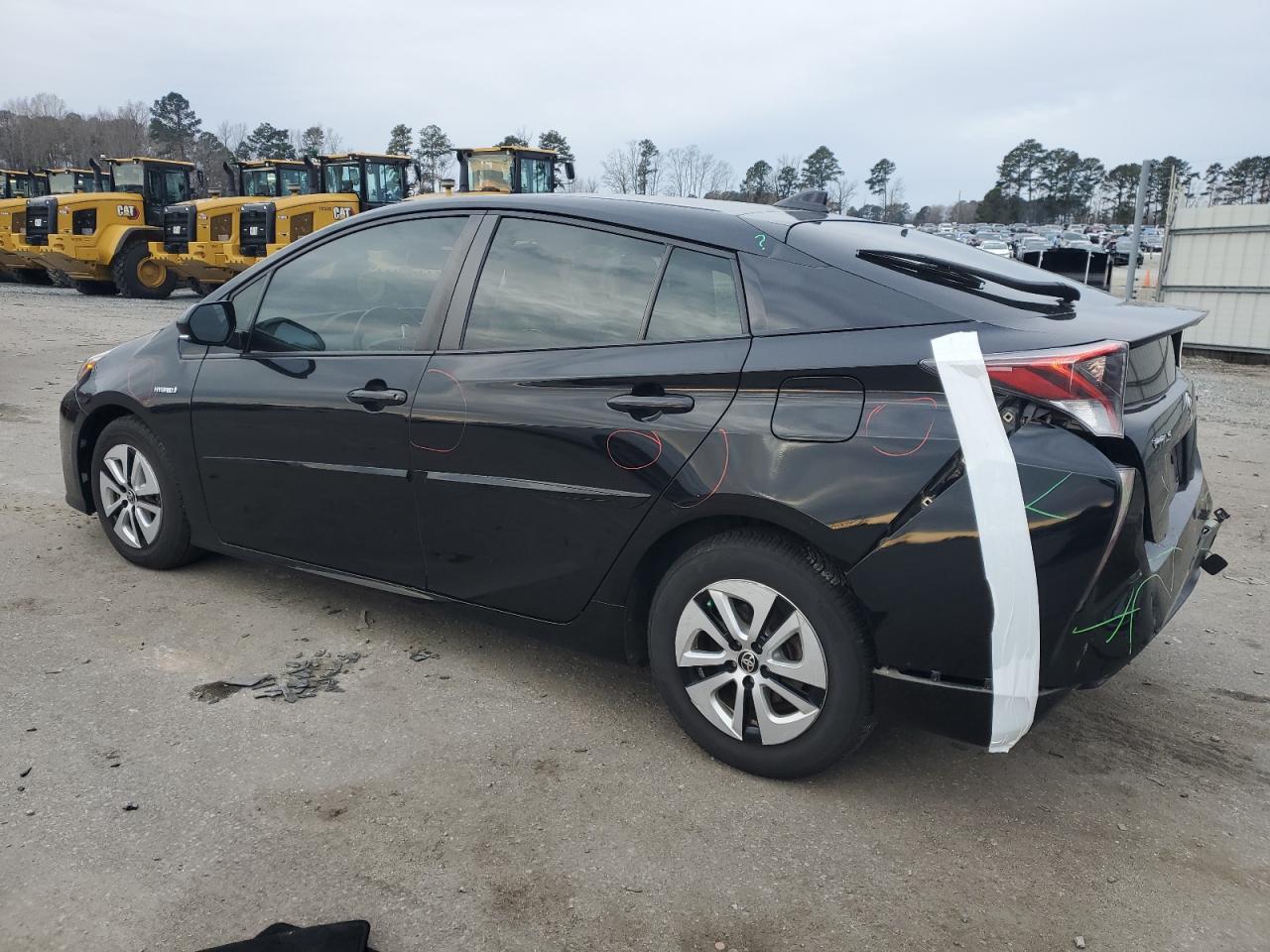 2016 Toyota Prius VIN JTDKARFU3G3517046 Copart auction photo, rear end damage thumbnail 2