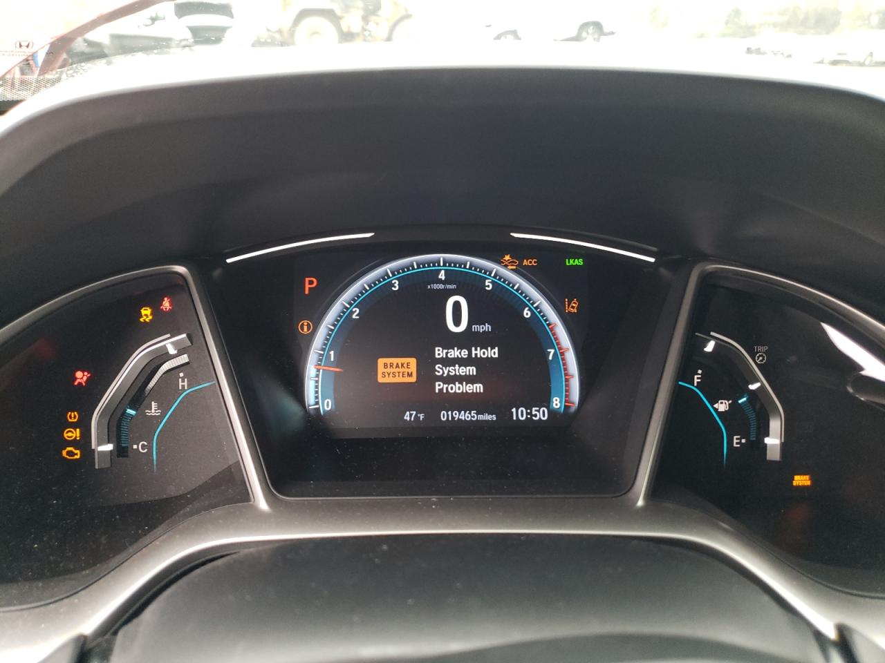 2020 Honda Civic VIN 19XFC1F35LE205026 Copart auction photo, front end / minor dent/scratches damage thumbnail 9
