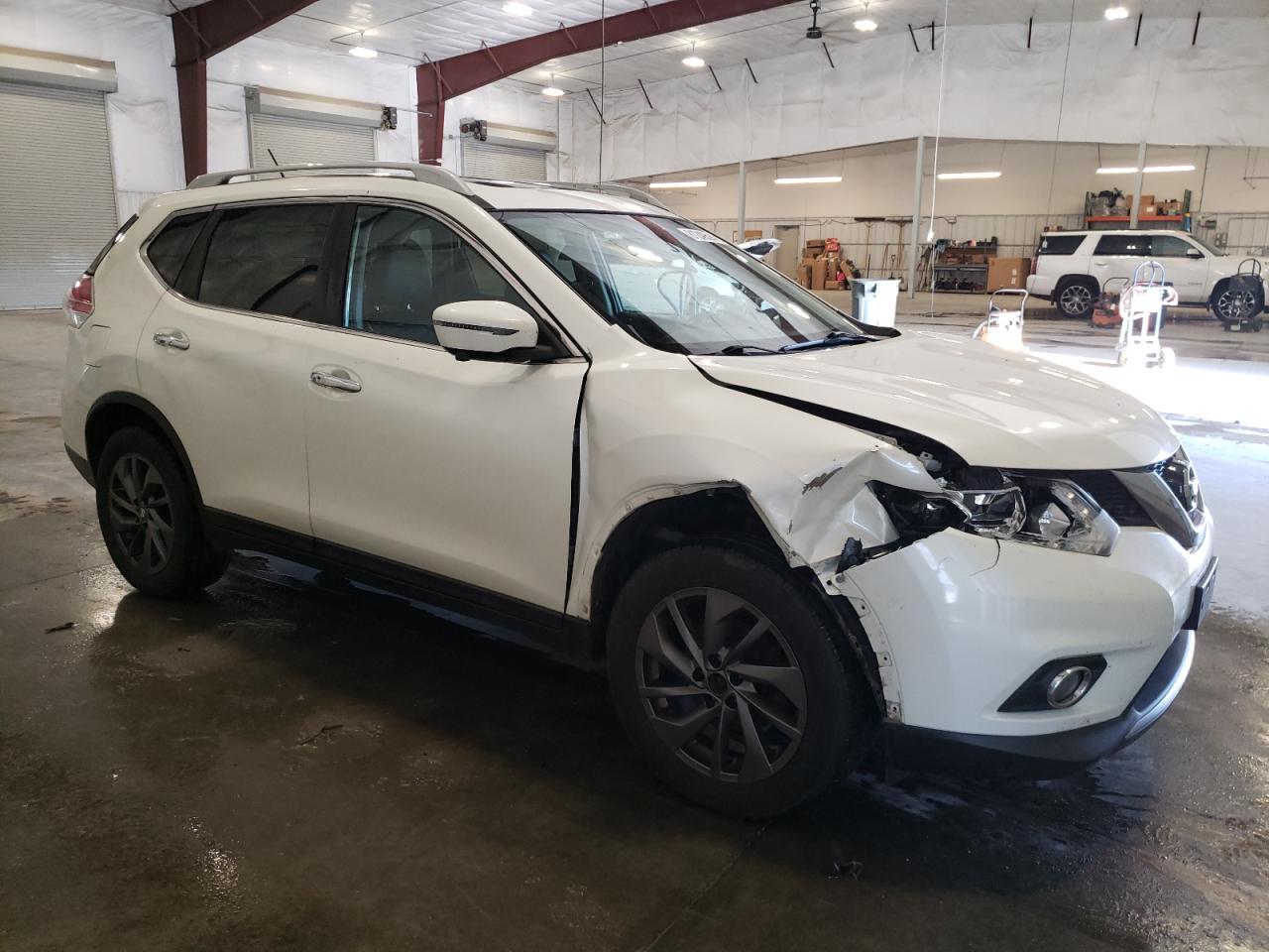 2016 Nissan Rogue VIN 5N1AT2MV0GC813615 Copart auction photo, front end damage thumbnail 4