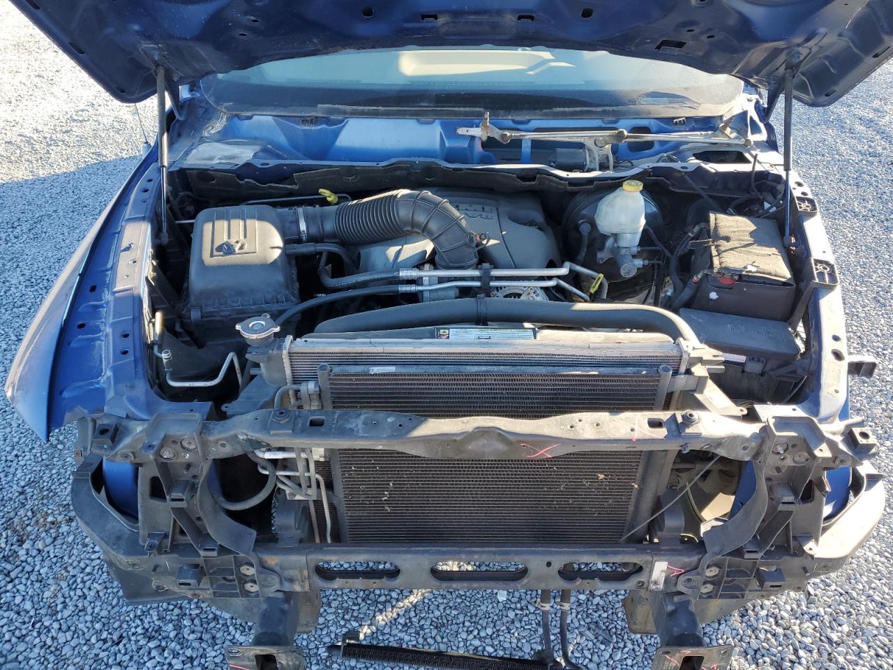 2010 Dodge RAM VIN 1D7RV1GT0AS114428 Copart auction photo, front end / side damage thumbnail 12