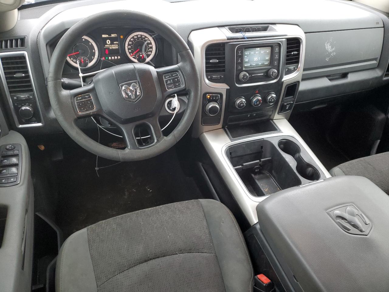 2018 RAM 1500 VIN 1C6RR6GT1JS173538 Copart auction photo, rear end / front end damage thumbnail 8