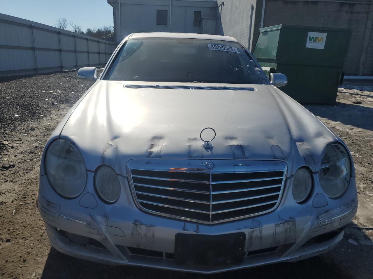 2008 Mercedes-Benz E-klasse VIN WDBUF87X18B258141 Copart auction photo, front end / undercarriage damage thumbnail 5