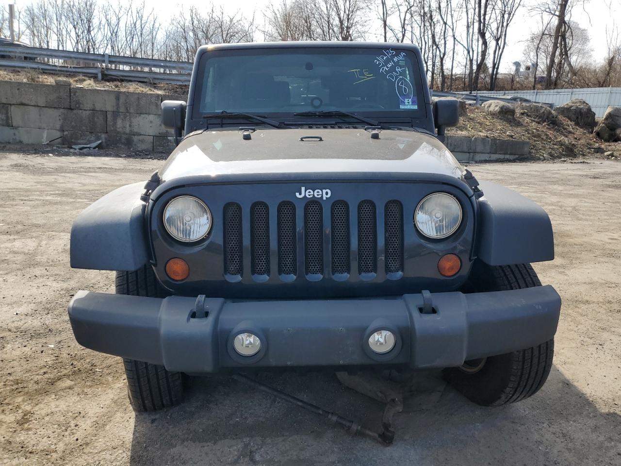 2013 Jeep Wrangler VIN 1C4AJWAG9DL626084 Copart auction photo, front end / rear end damage thumbnail 5