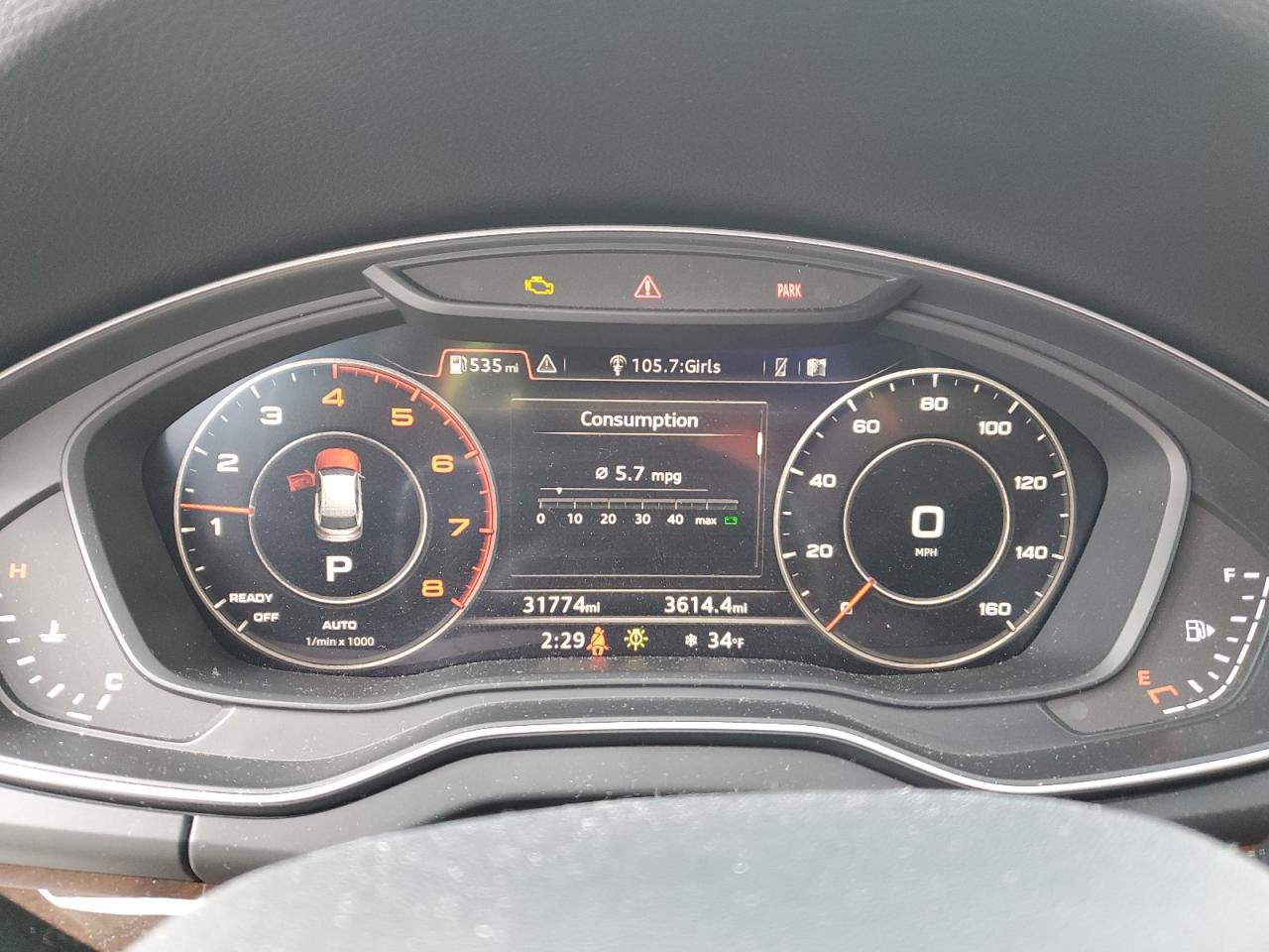 2019 Audi Q5 VIN WA1BNAFY0K2139897 Copart auction photo, front end / side damage thumbnail 9
