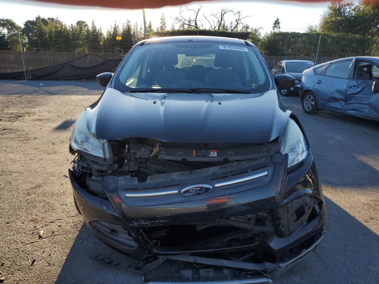 2015 Ford Escape VIN 1FMCU9GX9FUB63459 Copart auction photo, front end damage thumbnail 5