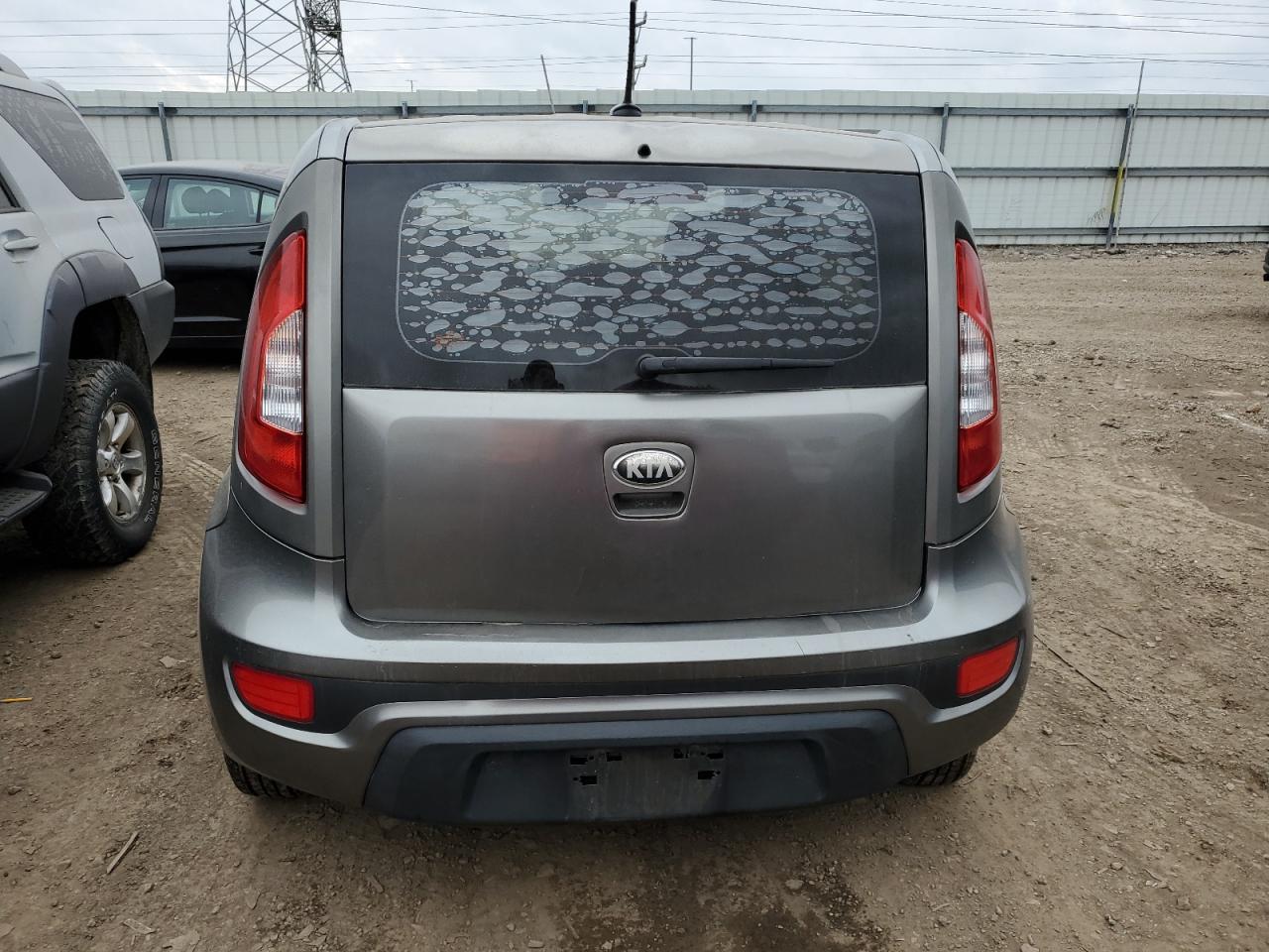 2013 KIA Soul VIN KNDJT2A56D7610421 Copart auction photo, side / undercarriage damage thumbnail 6