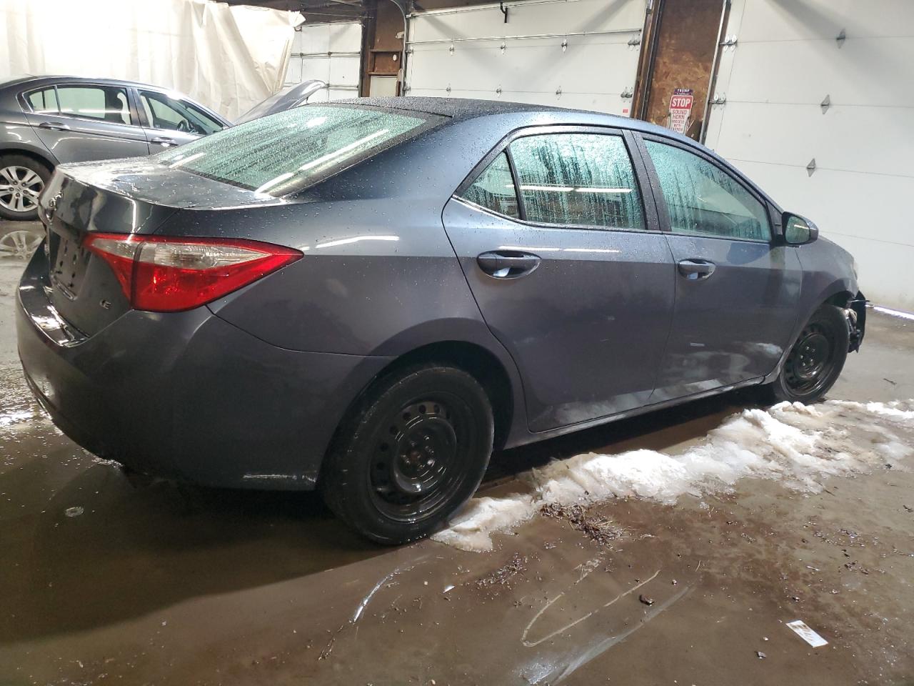 2014 Toyota Corolla VIN 5YFBURHEXEP074878 Copart auction photo, front end / side damage thumbnail 3