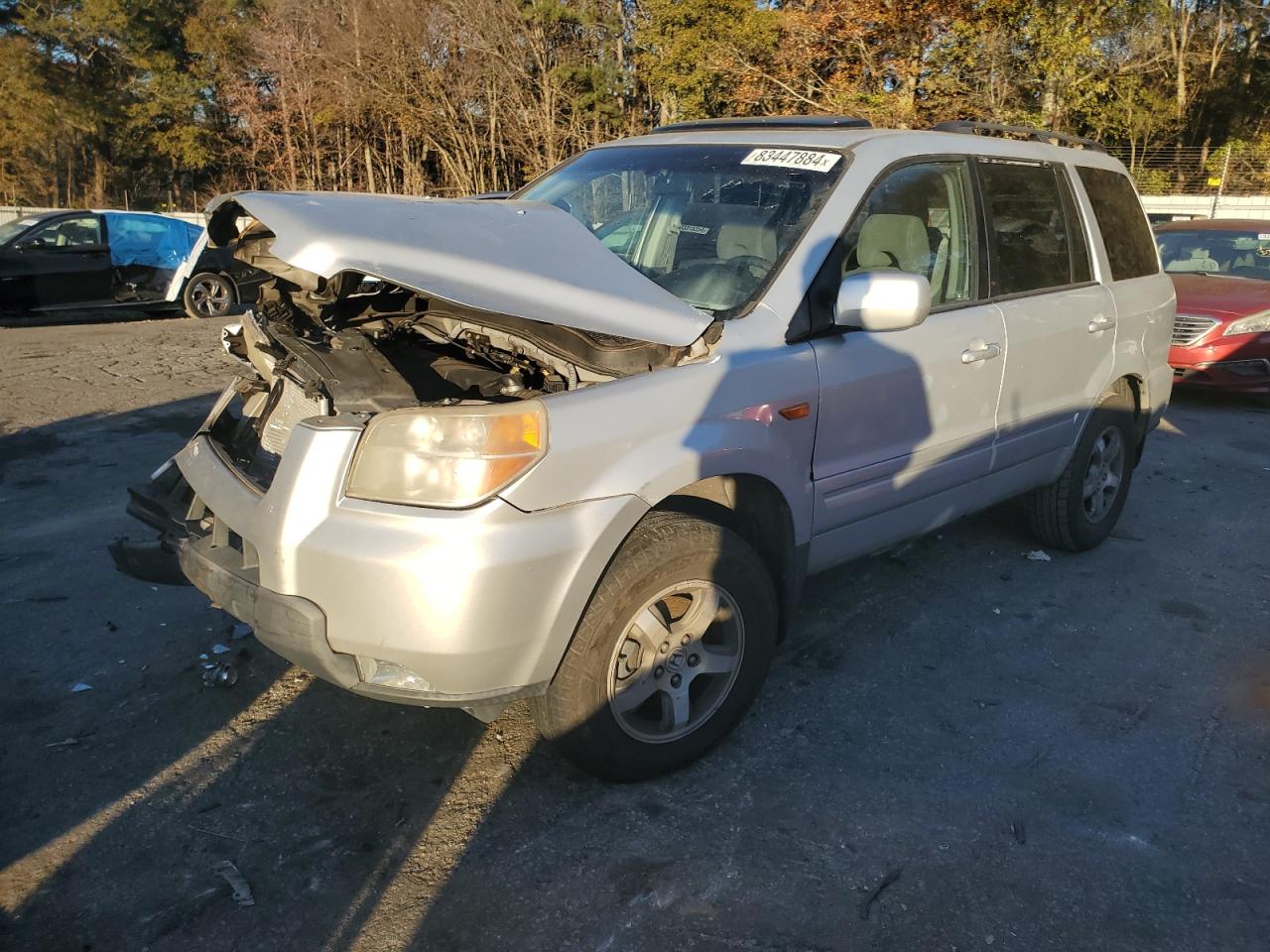 2008 Honda Pilot VIN 5FNYF28348B026755