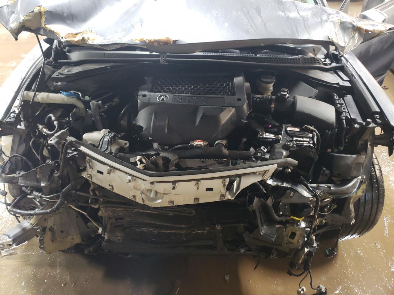 2012 Acura RDX VIN 5J8TB2H58CA001819 Copart auction photo, front end damage thumbnail 11