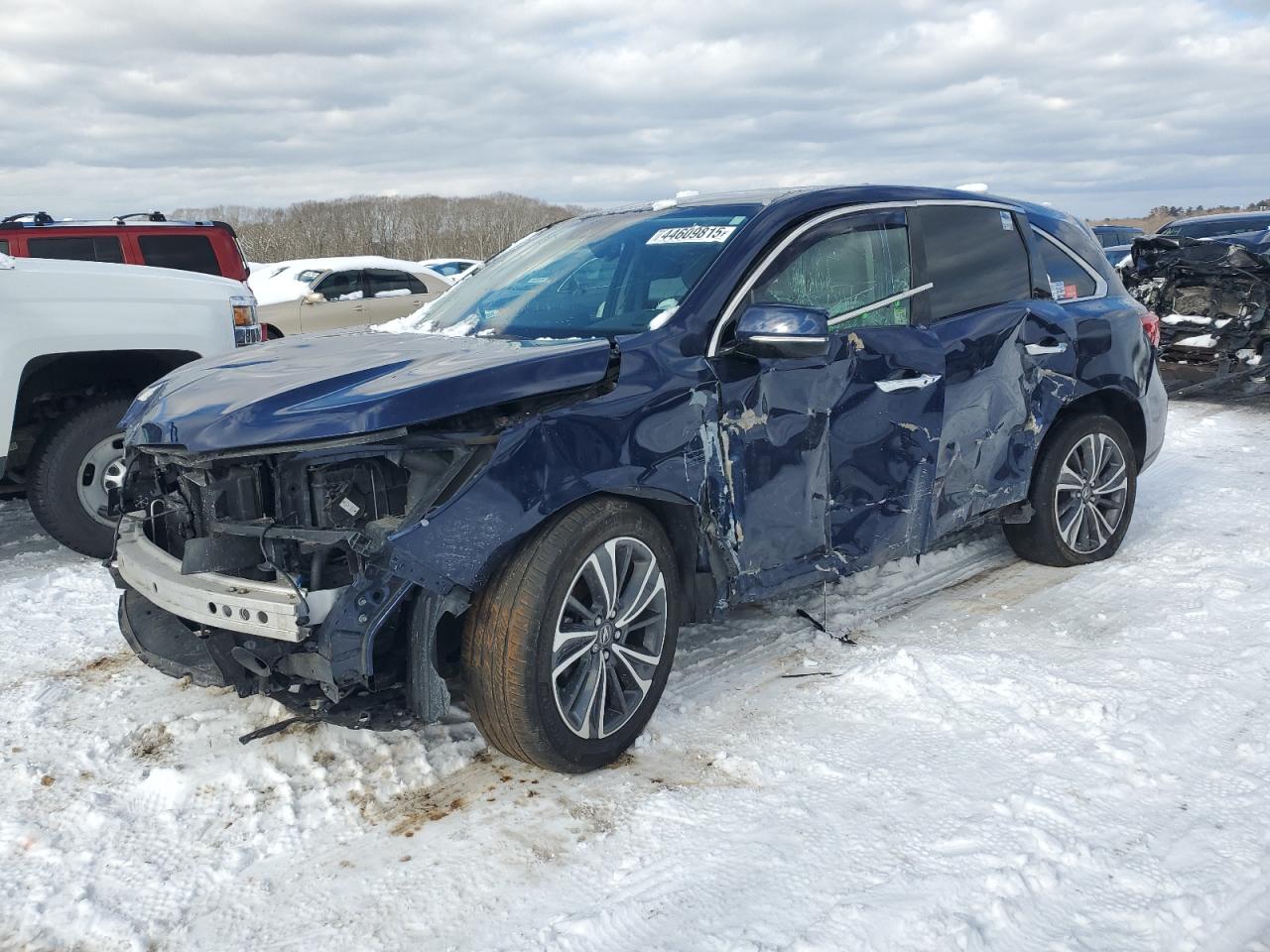 2020 Acura MDX VIN 5J8YD4H55LL010851 - Copart auction photo