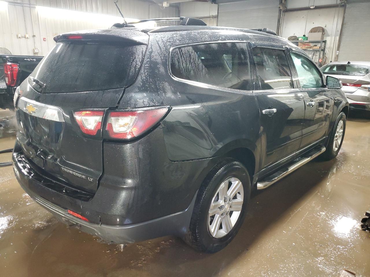 2014 Chevrolet Traverse VIN 1GNKVHKD8EJ319762 Copart auction photo, rear end damage thumbnail 3