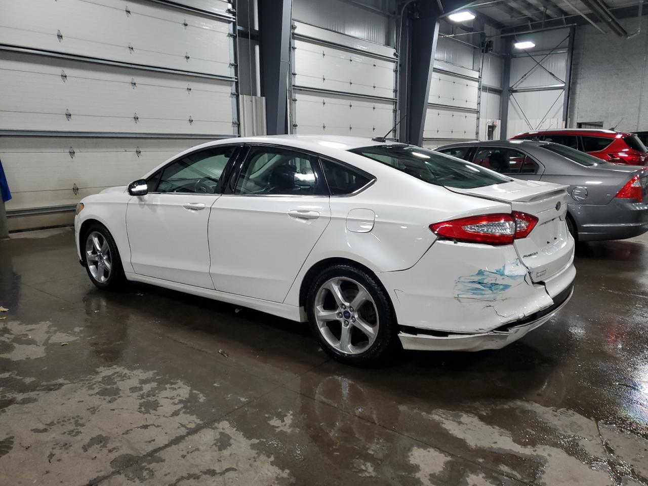 2015 Ford Fusion VIN 3FA6P0H79FR305437 Copart auction photo, rear end damage thumbnail 2