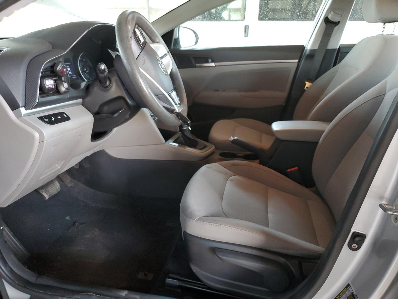 2019 Hyundai Elantra VIN KMHD84LF6KU746140 Copart auction photo, rear end / front end damage thumbnail 7