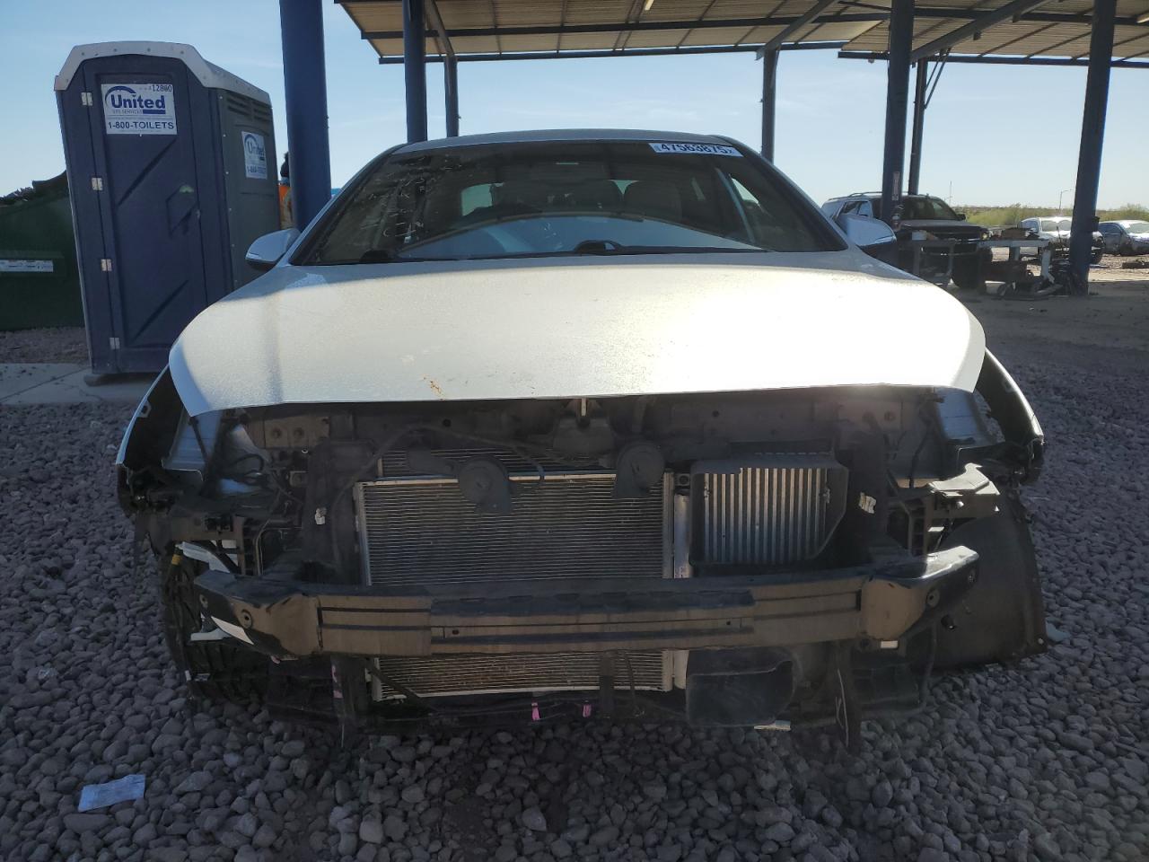 2017 Hyundai Sonata VIN 5NPE34AB7HH561458 Copart auction photo, front end damage thumbnail 5