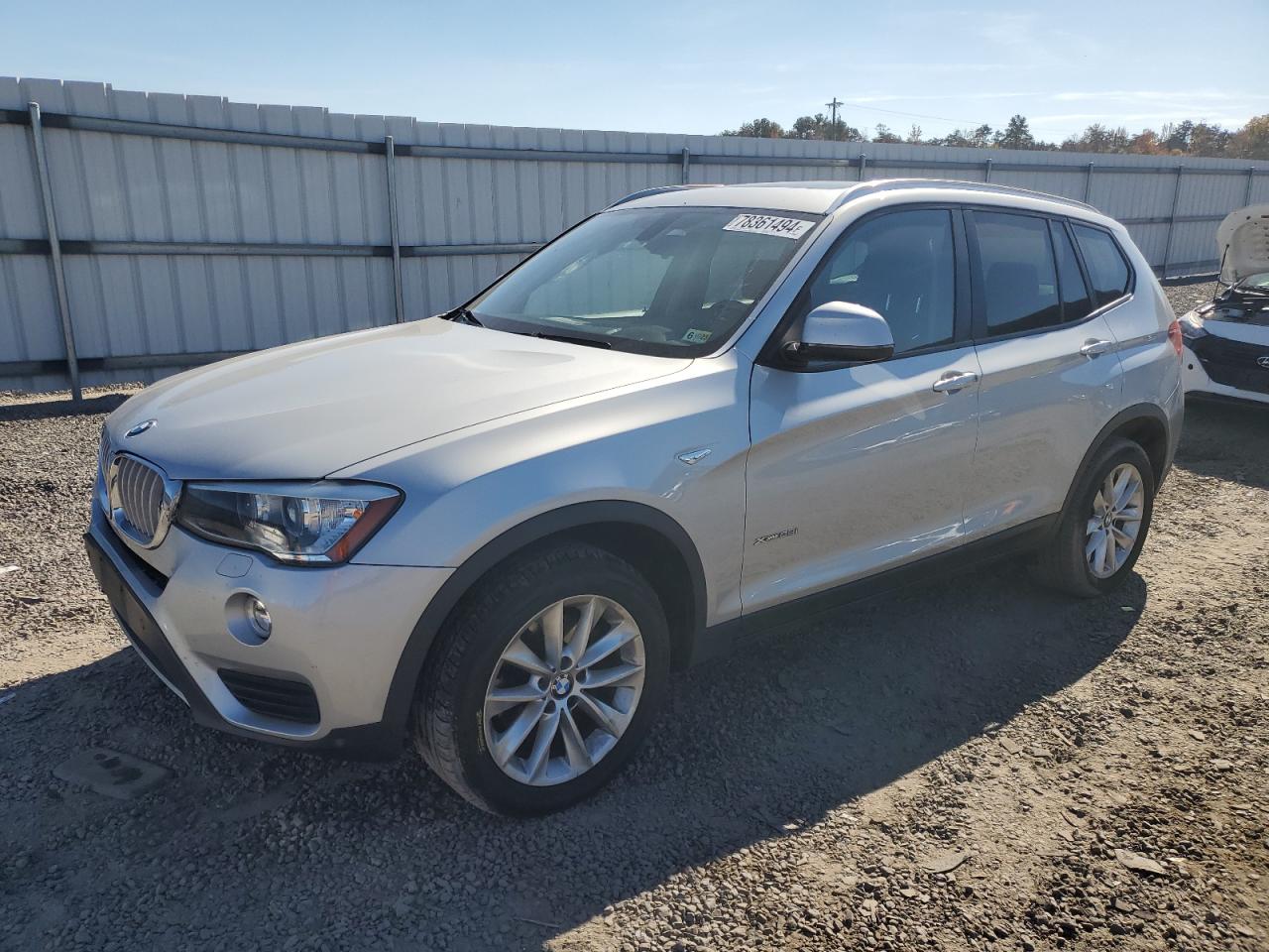 2016 BMW X3 VIN 5UXWX9C57G0D77048