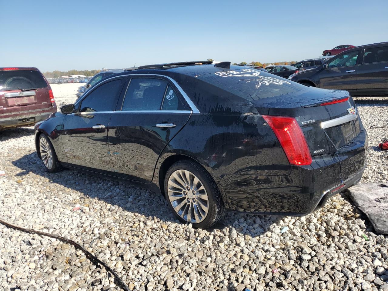 2018 Cadillac CTS VIN 1G6AX5SX2J0157766 Copart auction photo, burn / rear end damage thumbnail 2