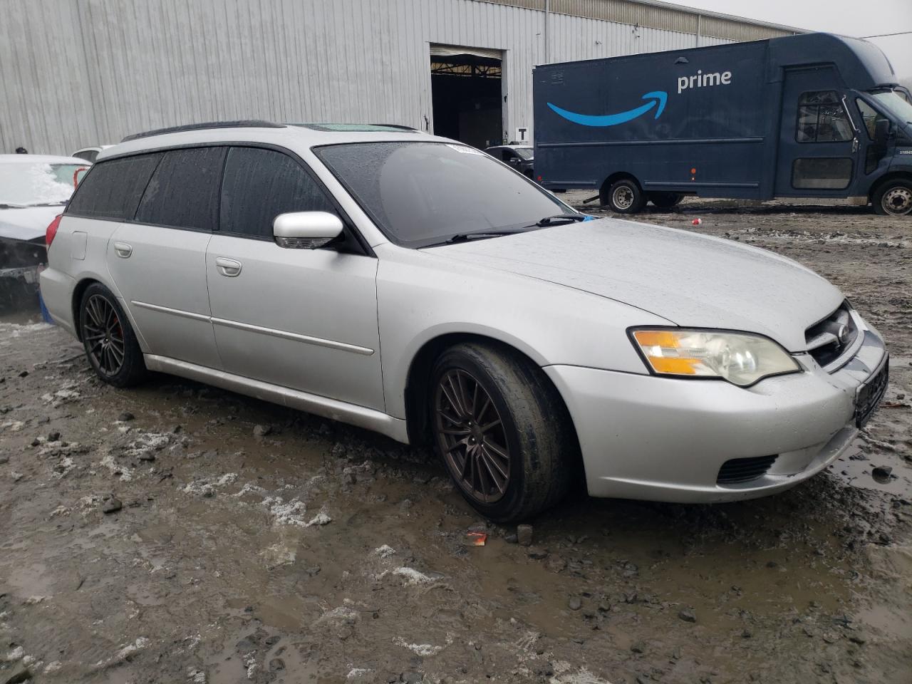 2006 Subaru Legacy VIN 4S3BP626667335451 Copart auction photo, rear end / undercarriage damage thumbnail 4