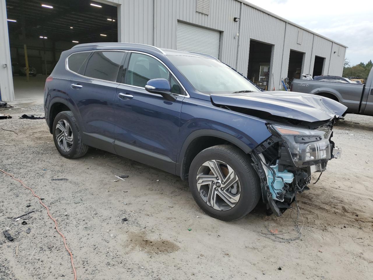 2023 Hyundai Santa Fe VIN 5NMS2DAJ1PH517626 Copart auction photo, front end damage thumbnail 4