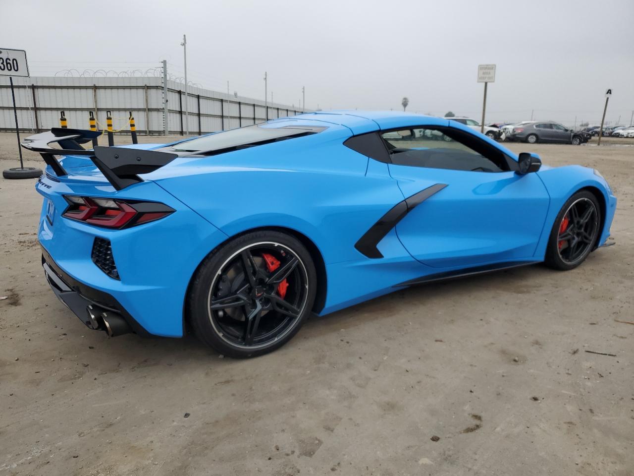 2022 Chevrolet Corvette VIN 1G1YA2D47N5109292 Copart auction photo, front end damage thumbnail 3